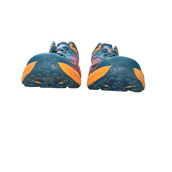 Hoka One One Speedgoat 5 Women’s SZ 10B Trail Running Shoes Blue Orange 1123158 - Picture 2 of 13